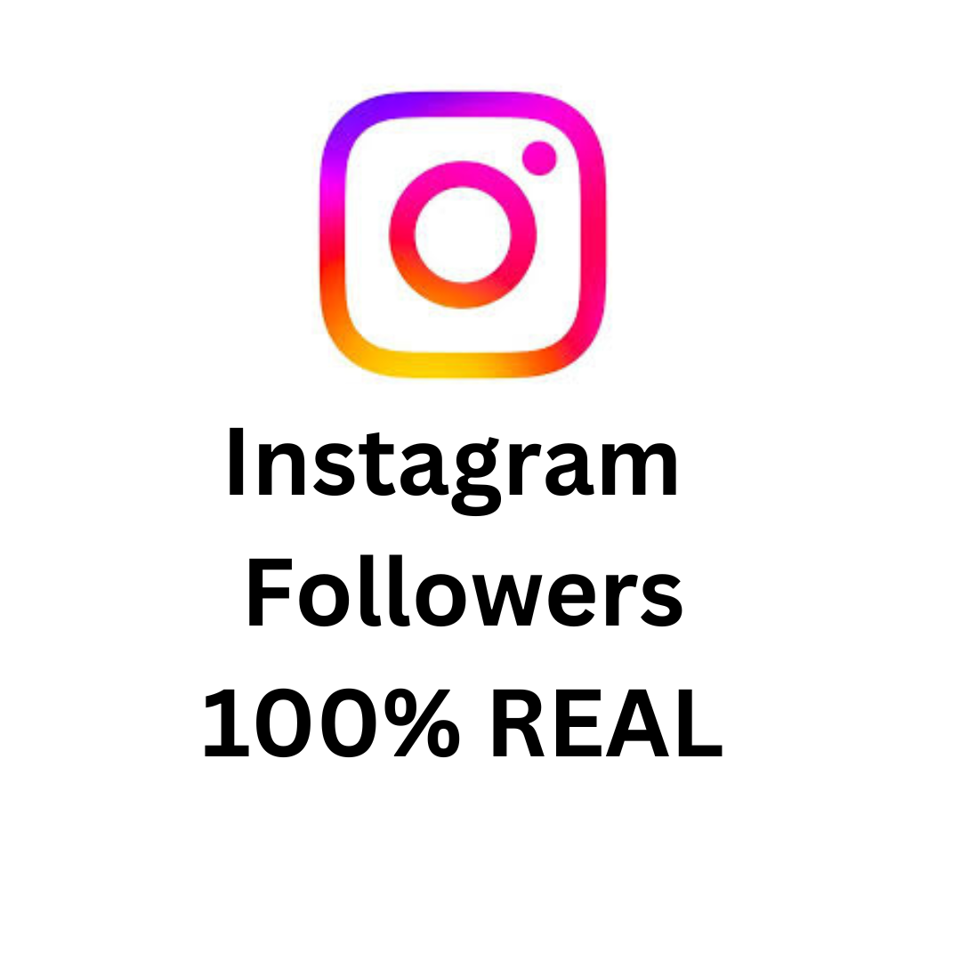 Instagram Followers 100% REAL