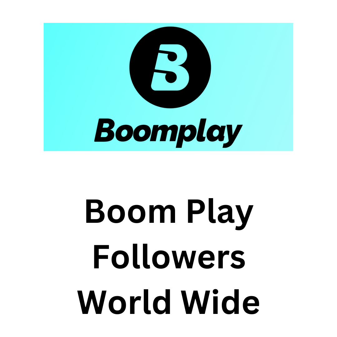Boom Play Followers World Wide