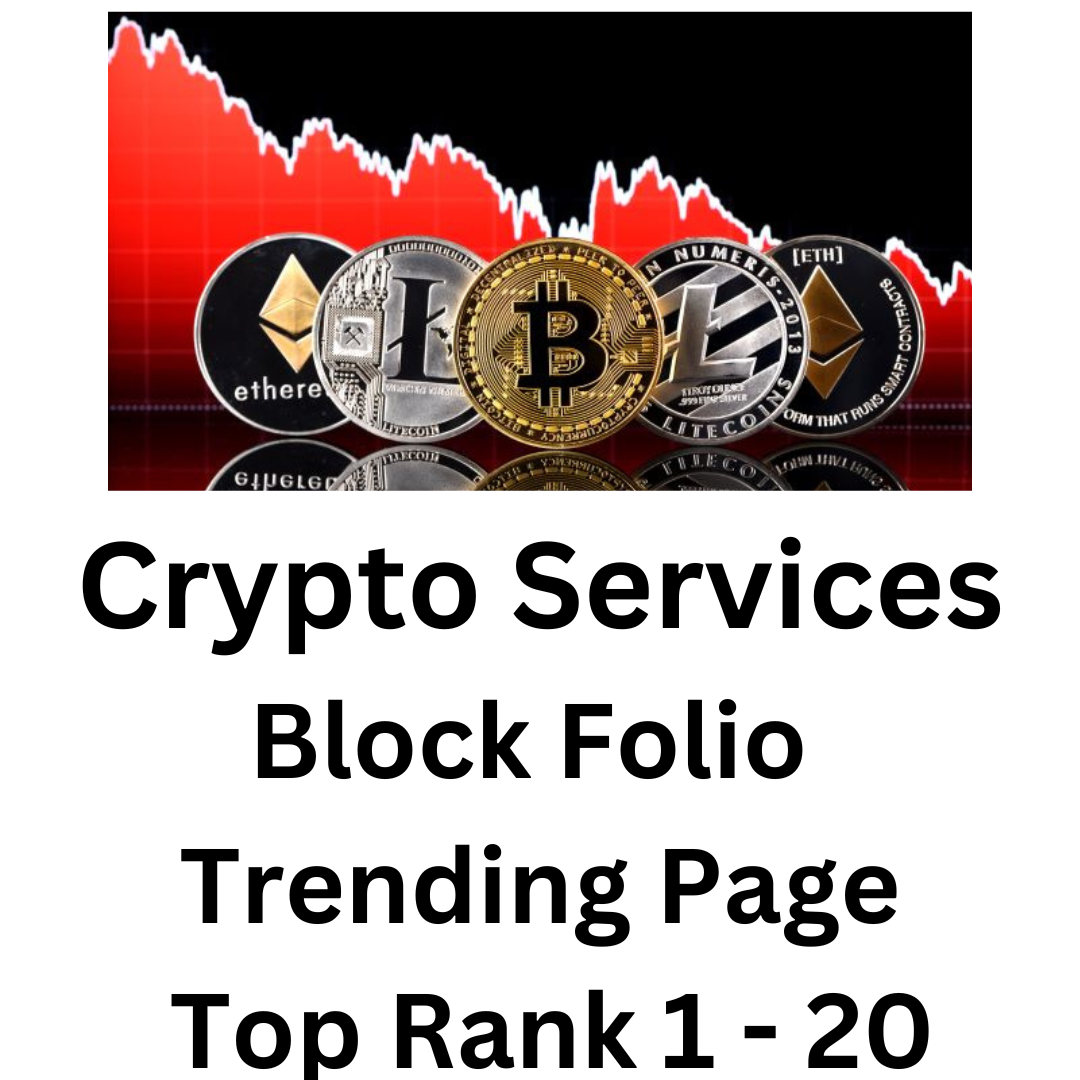Crypto Services Block Folio Trending Page Top Rank 1 - 20