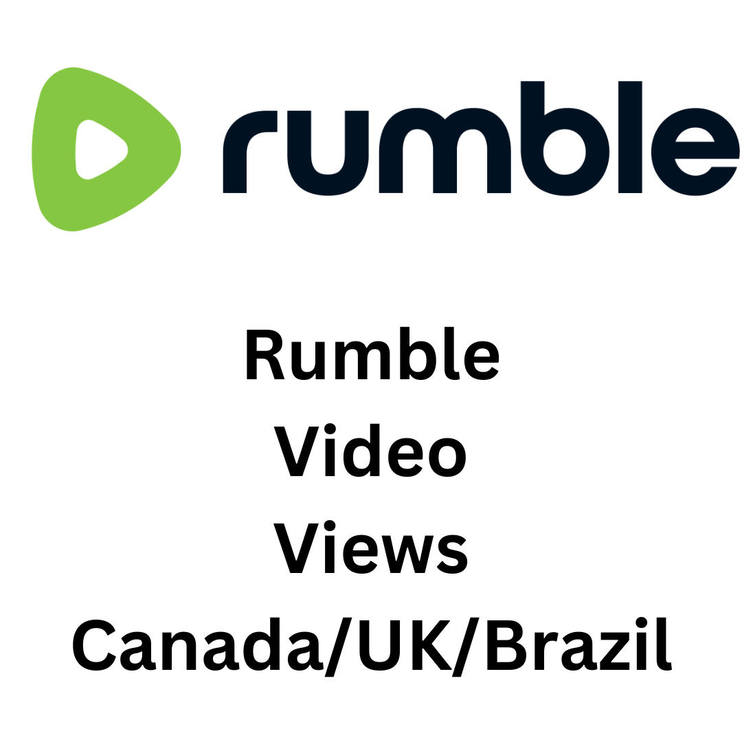 Rumble Video Views Canada/UK/Brazil