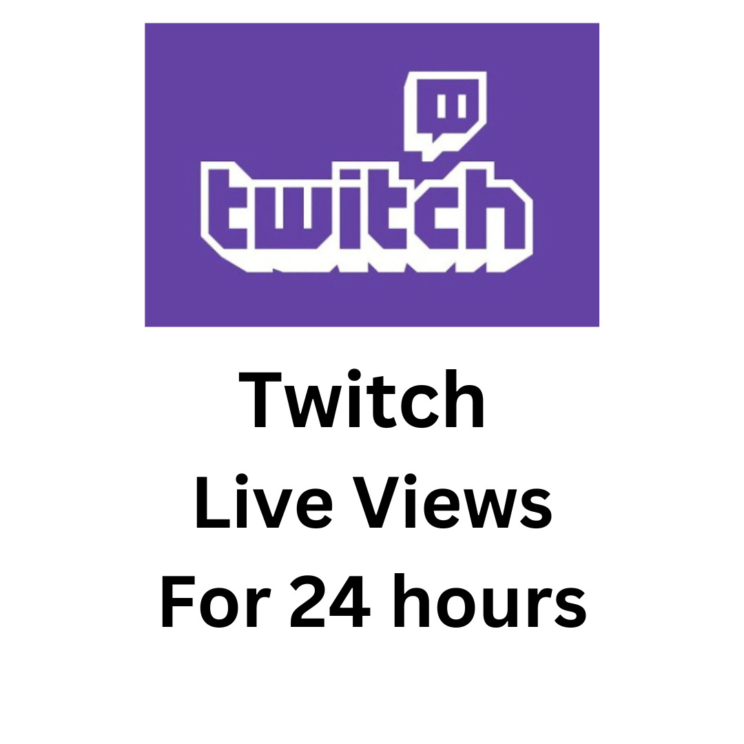 Twitch Live Views For 24 hours