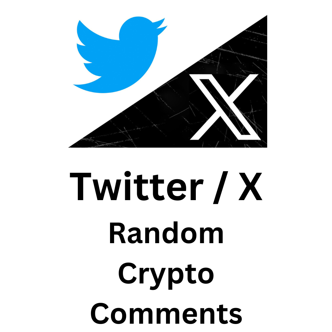 Twitter / X Random Crypto Comments