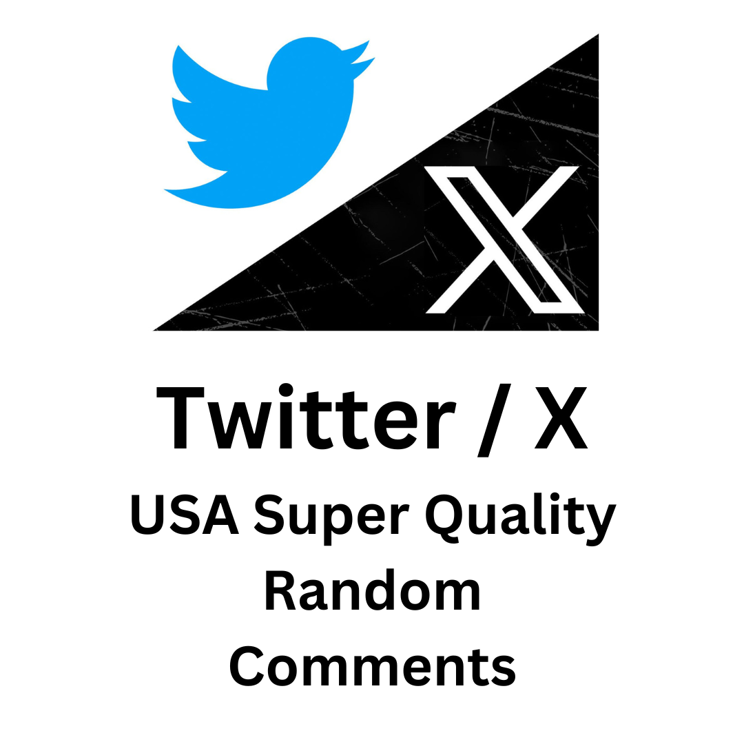 Twitter / X USA Super Quality Random Comments