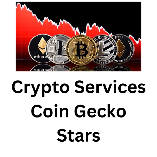 Crypto Services Coin Gecko Stars