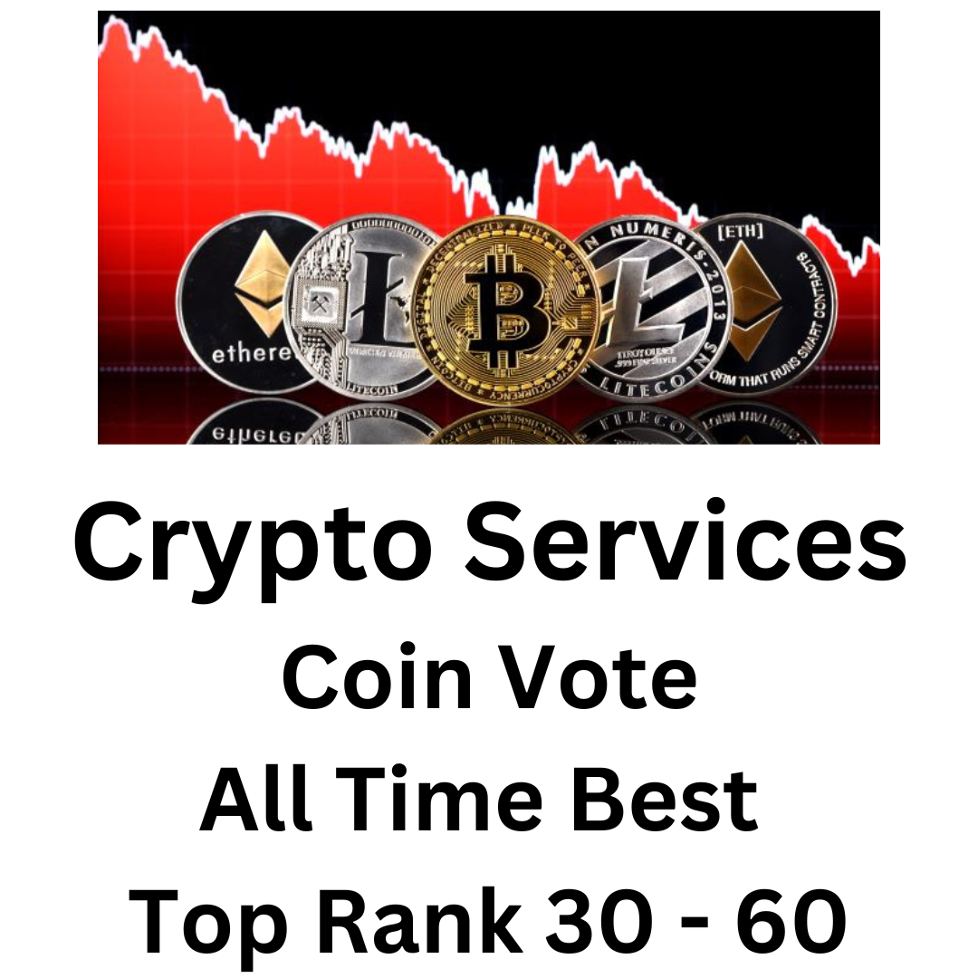 Crypto Services Coin Vote All Time Best Top Rank 30 - 60