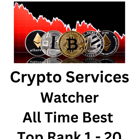 Crypto Services Watcher All Time Best Top Rank 1 - 20