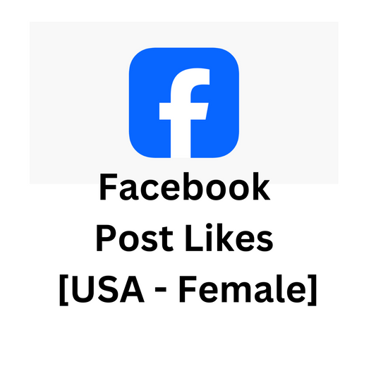 Facebook Post Likes [USA - Female]