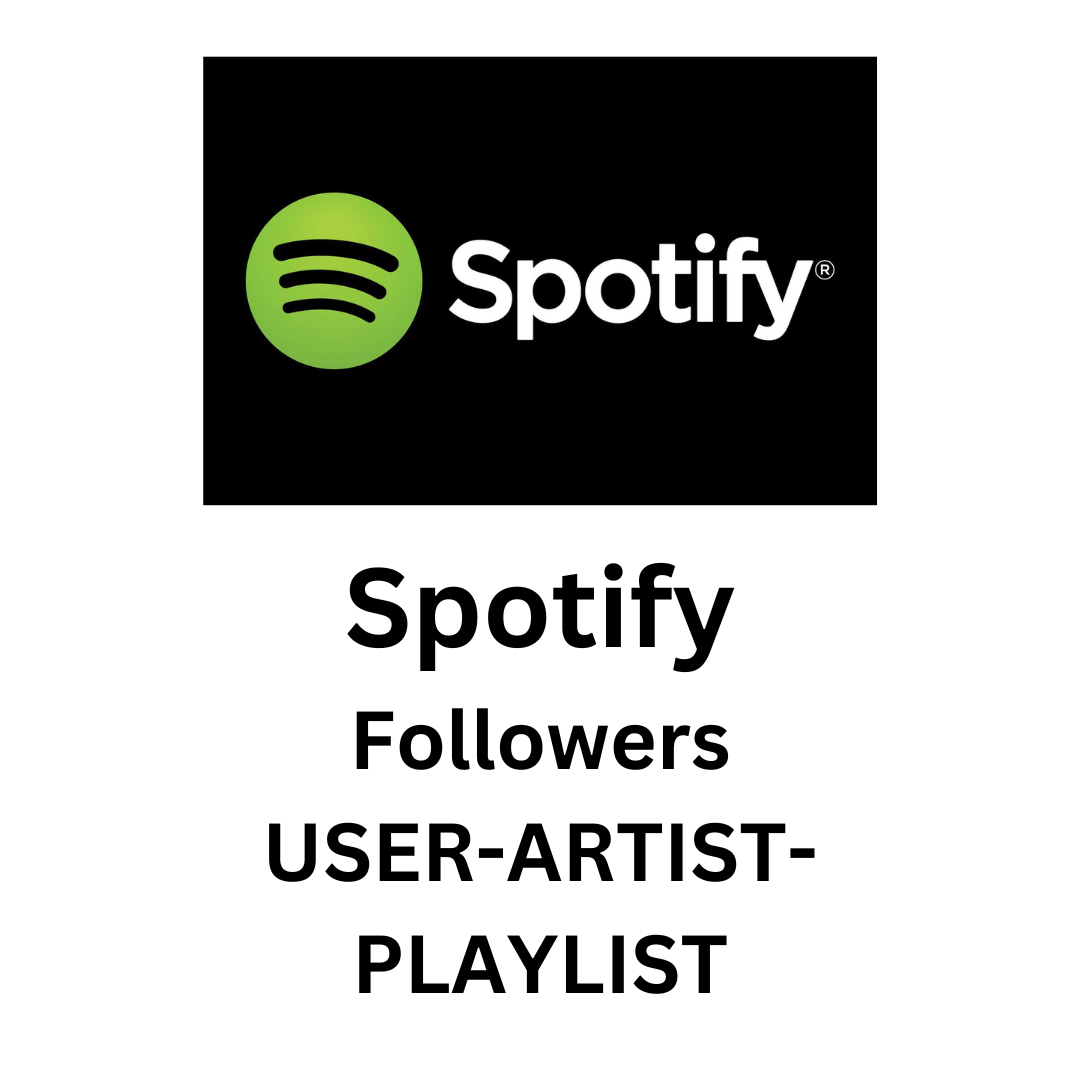 Spotify Followers USER-ARTIST-PLAYLIST