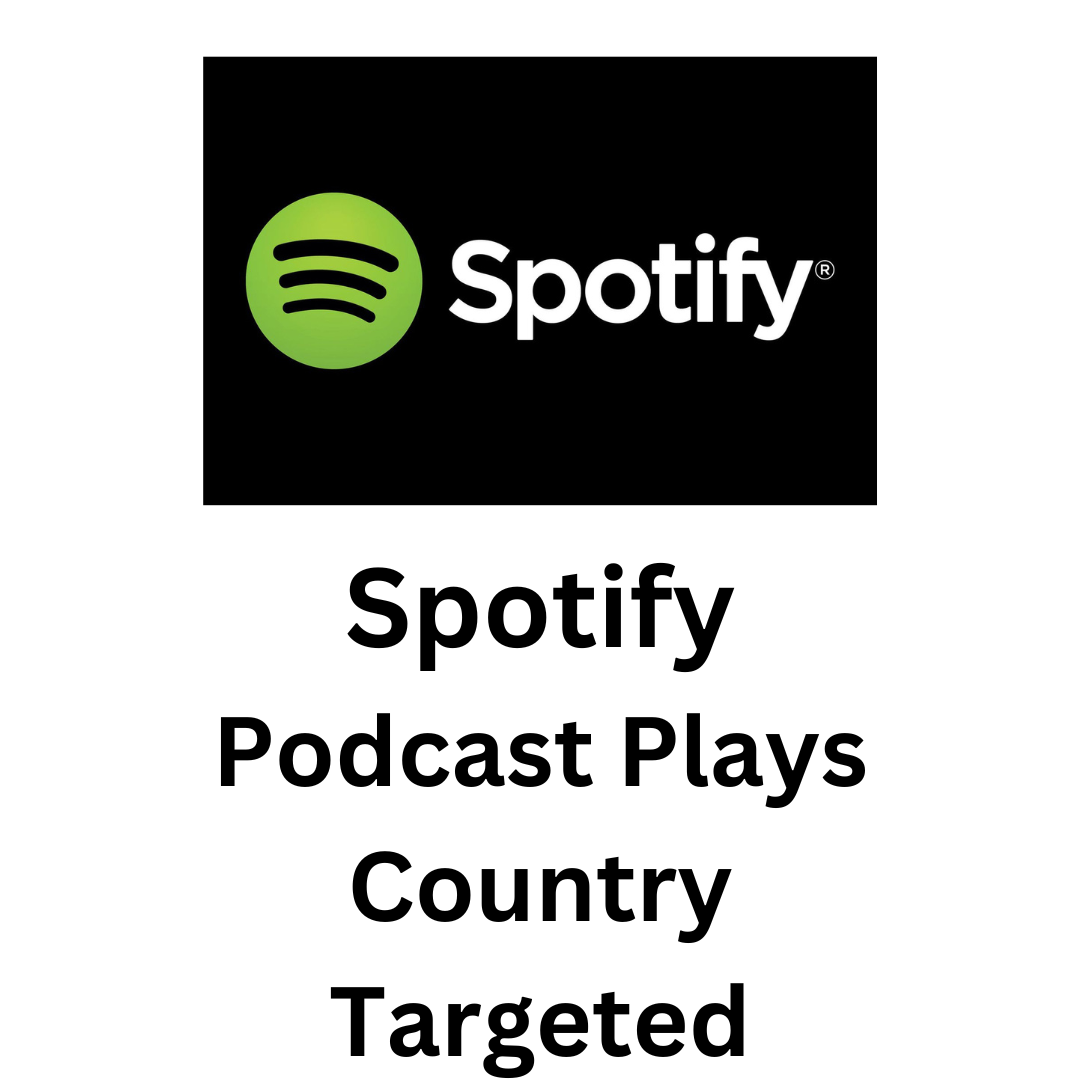 Spotify Podcast Plays Country Targeted