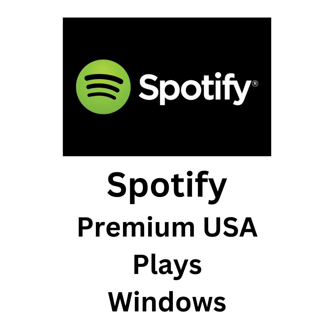 Spotify Premium USA Plays Windows