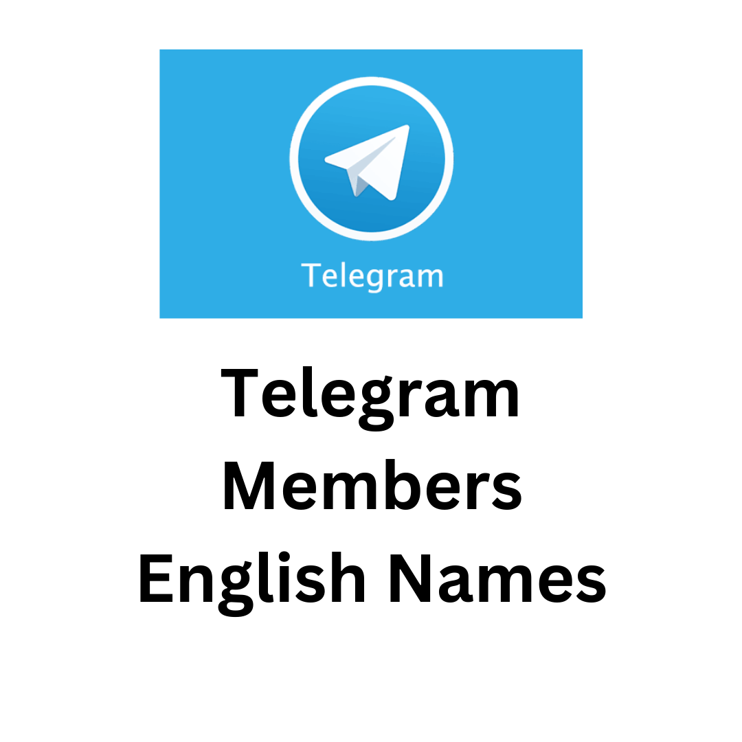 Telegram Members English Names