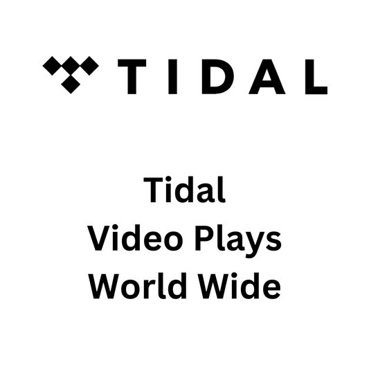 Tidal Video Plays World Wide
