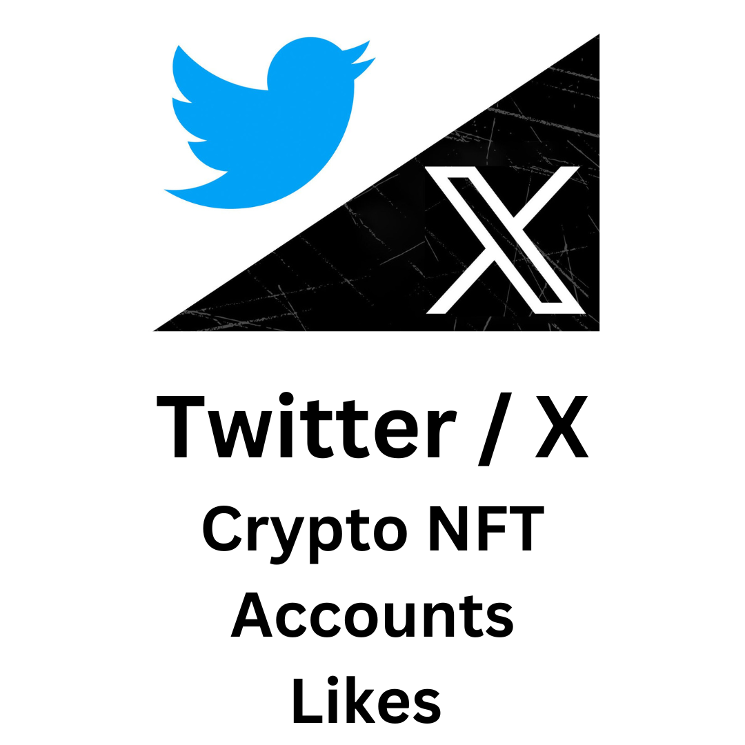 Twitter / X Crypto NFT Accounts Likes